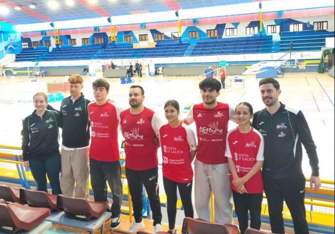 El Club Bádminton A Estrada logra la permanencia en Primera Nacional Bronce